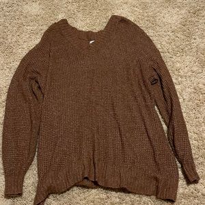 Brown Oversized Woman’s Sweater